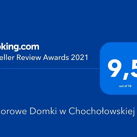 Chalé Toporowe W Chocholowskiej *